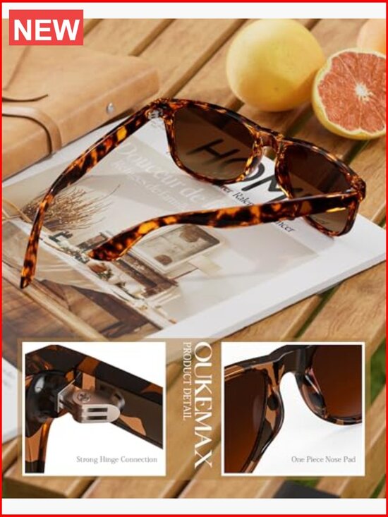 Women\'s Polarized Sunglasses UV400 Protection Square Frame main image 7